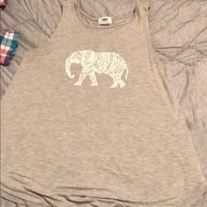 Grey Elephant Tank